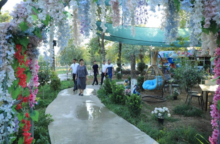 ISTIROHAT BOG‘I OBOD BO‘LMOQDA