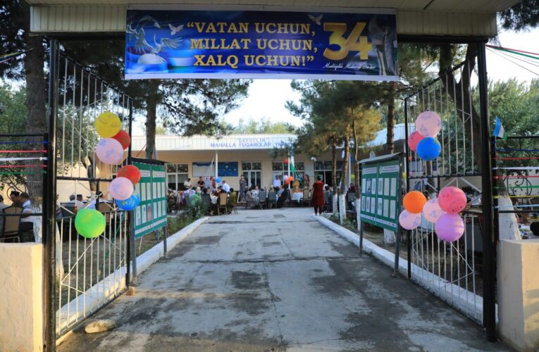 MAHALLALARDA BAYRAM TADBIRLARI DAVOM ETMOQDA