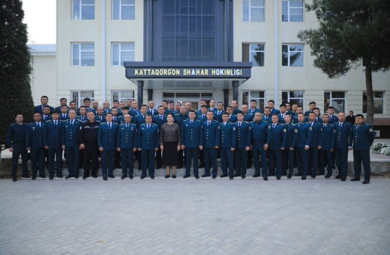 ICHKI ISHLAR XODIMLARI E’TIROF ETILDI