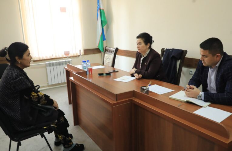 SHAHAR HOKIMINING SHAXSIY QABULI O’TKAZILDI