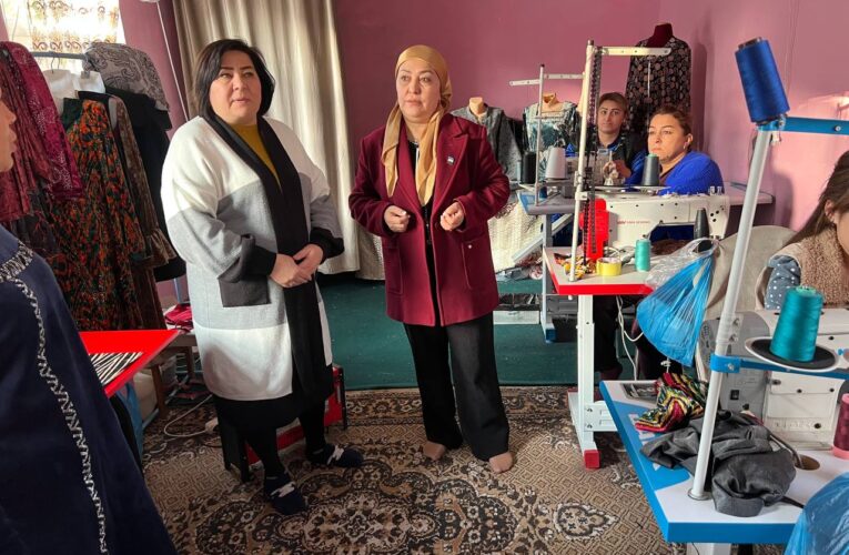 ДЕПУТАТ ХОТИН-ҚИЗЛАР БИЛАН УЧРАШДИ