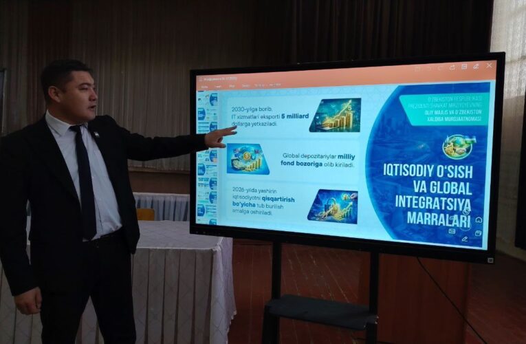 Prezident Murojaatnomasi mazmun-mohiyatiga bag‘ishlangan o‘quv seminari bo‘lib o‘tdi