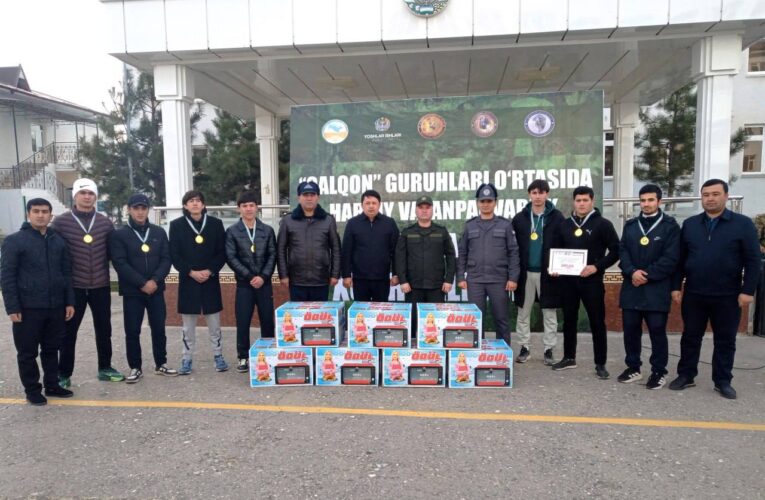 “Qalqon sardorlari” musobaqasining shahar bosqichi bo‘lib o‘tdi