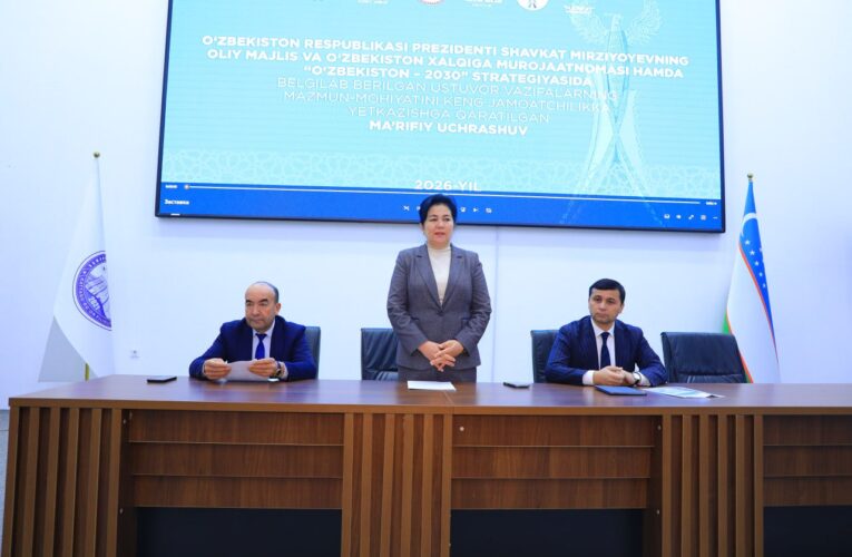 MA’RIFIY SEMINAR O‘TKAZILDI