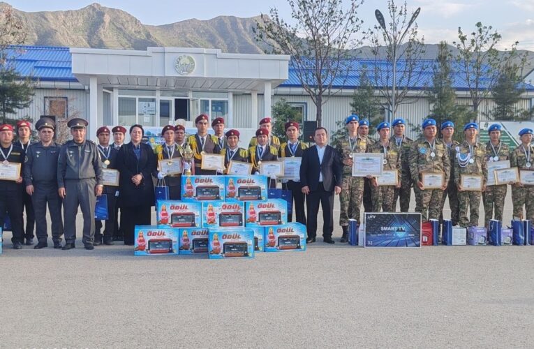 “Vatanparvarlar” harbiy-sport musobaqasi g‘oliblari taqdirlandi