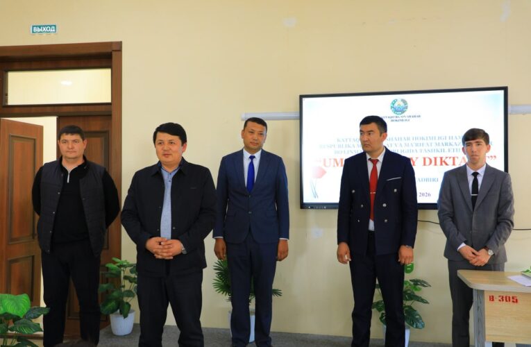 Mahalla yettiligi”ning imlo savodxonligi sinovdan o‘tkazildi