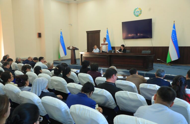 MUHOKAMA YIG‘ILISHI O‘TKAZILDI