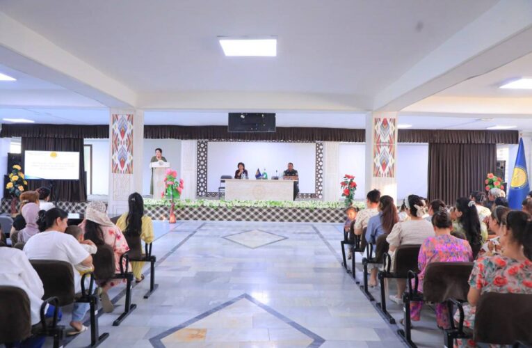 Shahar hokimining harbiylar xizmatchilar oila a’zolari bilan uchrashuvi o’tkazildi!