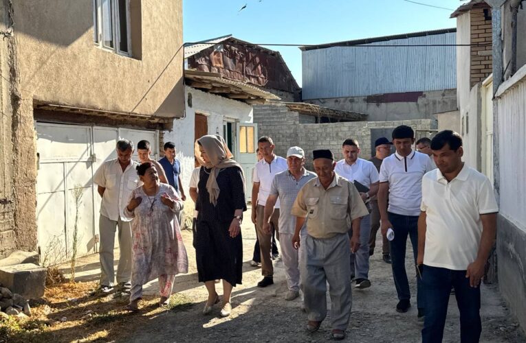 “DOLZARB 40 KUNLIK” AMALDA: “G‘arb-machit”da umumiy hovlilar obodligi eʼtiborda