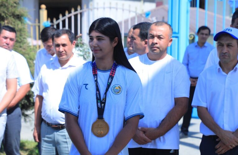 4 karra Osiyo chempioni munosib kutib olindi