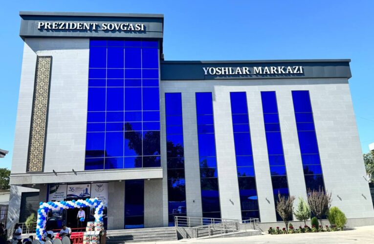 Kattaqo‘rg‘on shahrida zamonaviy “Yoshlar markazi” ishini boshladi