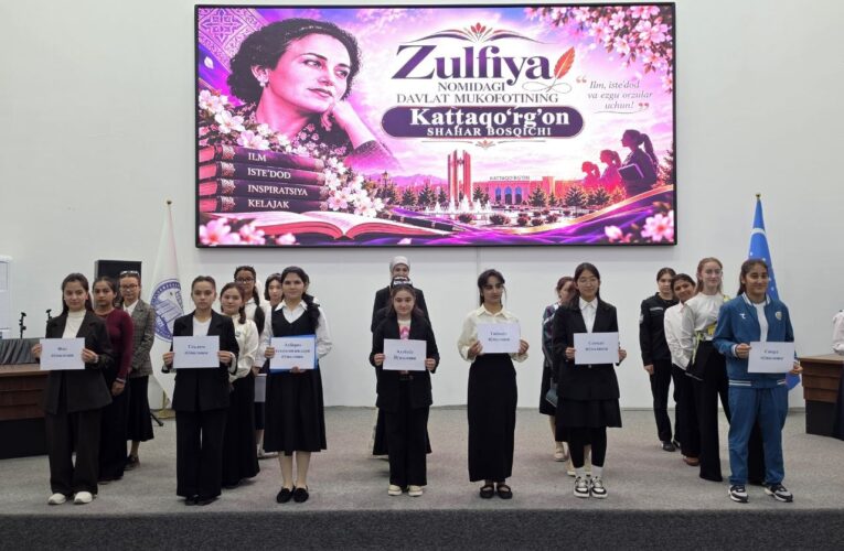 ZULFIYA NOMIDAGI MUKOFOT: VILOYAT YOʻLLANMASI KIMGA NASIB ETDI?